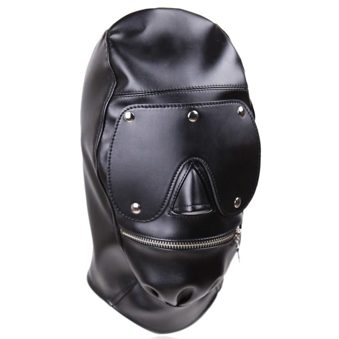 Banoch Gimp3 Black zwart masker van pu leer 987101724 2 Banoch Gimp3 Black zwart masker van pu leer 987101724 2