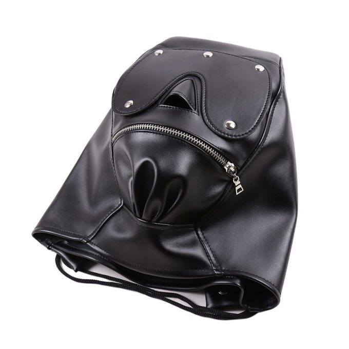 Banoch Gimp3 Black zwart masker van pu leer 987101724 7 Banoch Gimp3 Black zwart masker van pu leer 987101724 7
