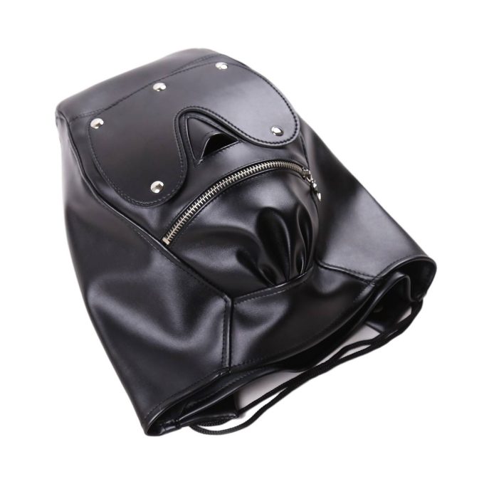 Banoch Gimp3 Black zwart masker van pu leer 987101724 8 Banoch Gimp3 Black zwart masker van pu leer 987101724 8