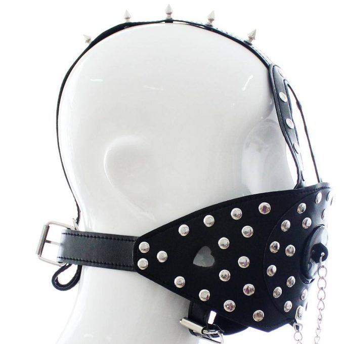 Banoch Mask Punk Stopper Black zwart pu leer masker 987191708 1 Banoch Mask Punk Stopper Black zwart pu leer masker 987191708 1