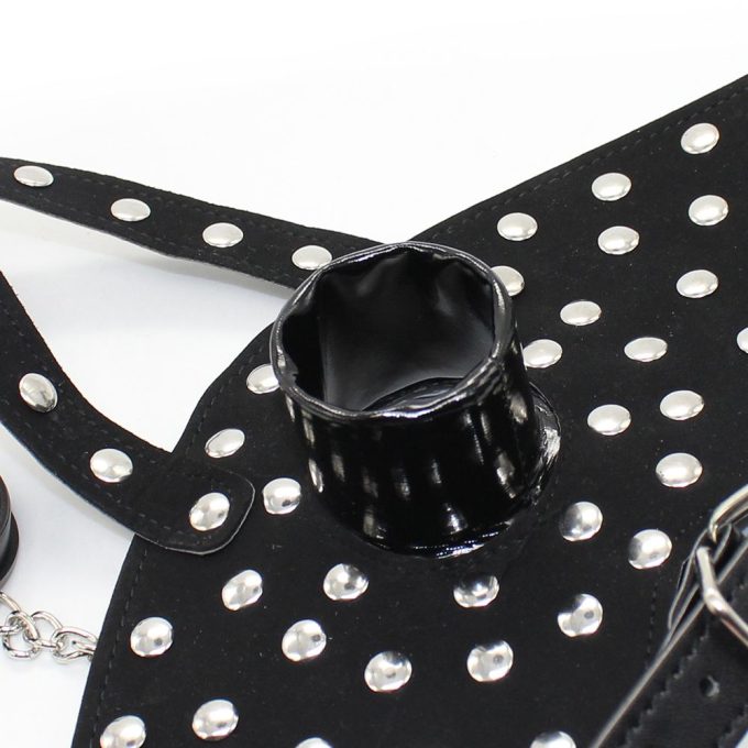 Banoch Mask Punk Stopper Black zwart pu leer masker 987191708 3 1 Banoch Mask Punk Stopper Black zwart pu leer masker 987191708 3 1