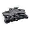 Banoch Open Breast Straight Jacket Black pu Leer dwangbuis bondage Zwart 987101725 10