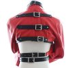Banoch Open Breast Straight Jacket Red pu Leer dwangbuis bondage Rood 987101726 3 Banoch Open Breast Straight Jacket Red pu Leer dwangbuis bondage Rood 987101726 3