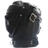 Banoch Reticent Hood Black Zwart Masker van pu Leer 987101719 2