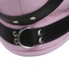 Banoch Reticent Hood BlackPink ZwartRoze masker van pu Leer 987101720 10 Banoch Reticent Hood BlackPink ZwartRoze masker van pu Leer 987101720 10