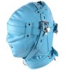 Banoch Reticent Hood Blue Blauw masker van pu Leer 987101722 2 Banoch Reticent Hood Blue Blauw masker van pu Leer 987101722 2