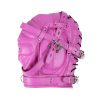 Banoch Reticent Hood Hot Pink Roze masker van pu Leer 987101723 11 Banoch Reticent Hood Hot Pink Roze masker van pu Leer 987101723 11