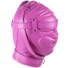 Banoch Reticent Hood Hot Pink Roze masker van pu Leer 987101723 3 Banoch Reticent Hood Hot Pink Roze masker van pu Leer 987101723 3
