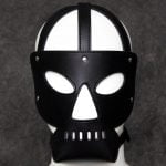 Banoch Skull Black Mask zwart masker pu leer bondage 987101706