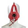 Banoch bondagemasker rood punk met spikes 987101707 1 Banoch bondagemasker rood punk met spikes 987101707 1