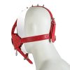 Banoch bondagemasker rood punk met spikes 987101707 4 Banoch bondagemasker rood punk met spikes 987101707 4