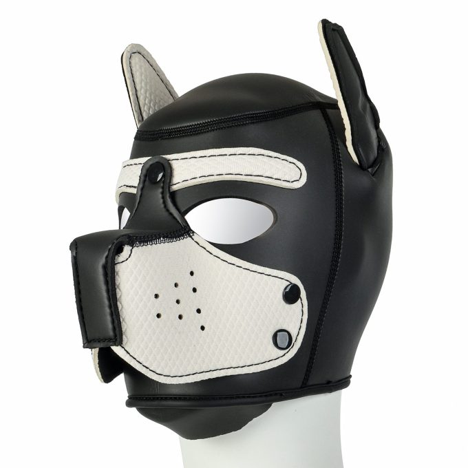 Banoch puppy hood white 4
