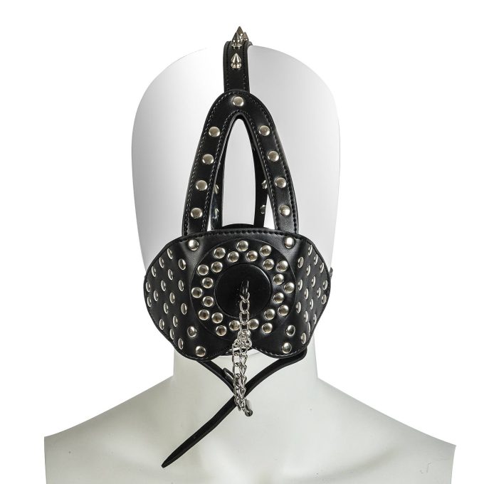 Banoch zwart bondagemasker met spike 987101708 1 Banoch zwart bondagemasker met spike 987101708 1