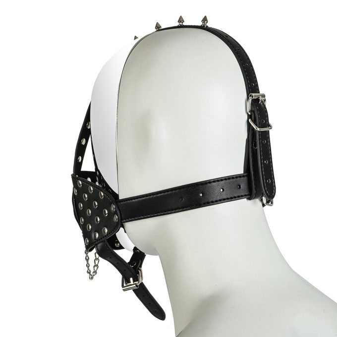 Banoch zwart bondagemasker met spike 987101708 4 Banoch zwart bondagemasker met spike 987101708 4