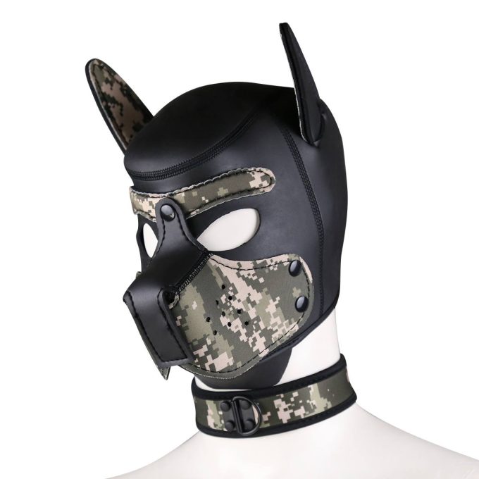 Banoch Lindo Perrito camuflaje Neoprene hondenmasker voor puppy play camouflage neopreen 3 Banoch Lindo Perrito camuflaje Neoprene hondenmasker voor puppy play camouflage neopreen 3
