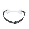 Banoch Mouthgag bone siliconen gag bot honden bot wit 987101691 5