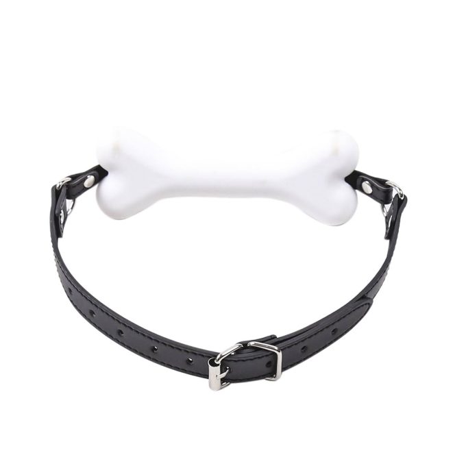 Banoch Mouthgag bone siliconen gag bot honden bot wit 987101691 5