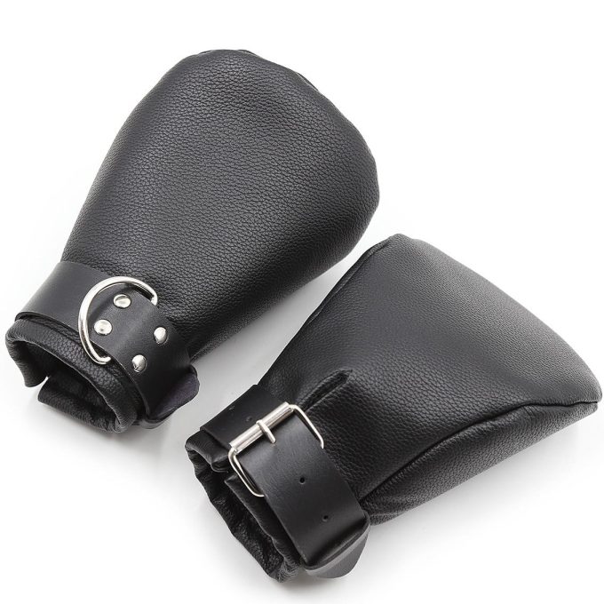 Banoch Perrito Mittones dog paws mittens bondage PU Leer Zwart 98710743 3 Banoch Perrito Mittones dog paws mittens bondage PU Leer Zwart 98710743 3