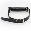 Banoch Bit gag soft straight black bitgag van imitatieleer zwart bdsm 3