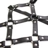 Banoch Bondage riemen body Harness black2 zwart pu leer harnas vrouw bdsm 987101756 5