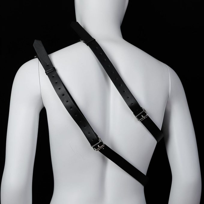 Banoch Chest gladiator harness Robert imitatie leren harnas voor man 987101798 4 Banoch Chest gladiator harness Robert imitatie leren harnas voor man 987101798 4