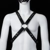 Banoch Chest harness Raaf pu leren harnas voor man 98710800 Banoch Chest harness Raaf pu leren harnas voor man 98710800