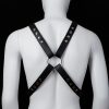 Banoch Chest harness Raaf pu leren harnas voor man 98710800 4 Banoch Chest harness Raaf pu leren harnas voor man 98710800 4