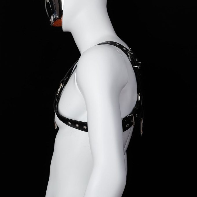 Banoch Chest harness Raiden pu leer harnas voor man 987101807 3
