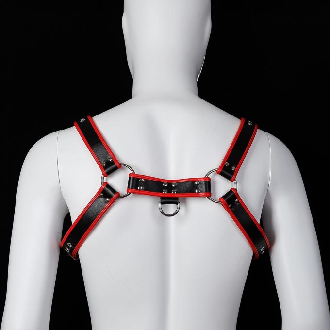Banoch Chest harness Raidy kunstleer harnas voor man 987101802 4
