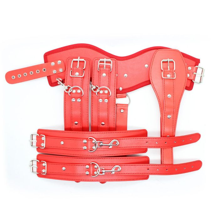Banoch Collar Bondage body Harness Red6 rood pu leer vrouwen harnas bdsm 987101764 3 Banoch Collar Bondage body Harness Red6 rood pu leer vrouwen harnas bdsm 987101764 3