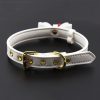 Banoch Collar Catbell Red Halsband Strik Wit bondage 987101754 3 Banoch Collar Catbell Red Halsband Strik Wit bondage 987101754 3