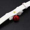 Banoch Collar Catbell Red Halsband Strik Wit bondage 987101754 6 Banoch Collar Catbell Red Halsband Strik Wit bondage 987101754 6