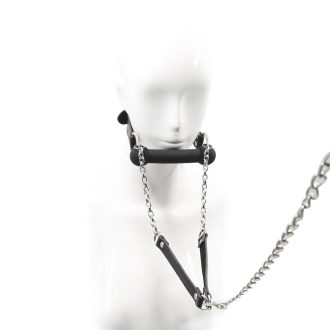 Banoch Horsing around bit gag siliconen paardenbit met leidsel ponyplay 987101849 2