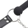 Banoch Horsing around bit gag siliconen paardenbit met leidsel ponyplay 987101849 6