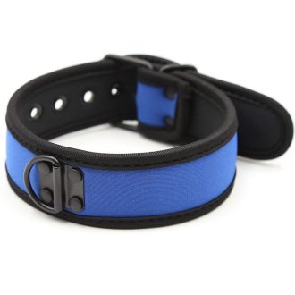 Banoch Lindo Collar Azul Neoprene halsband blauw neopreen puppy play 987101845 3