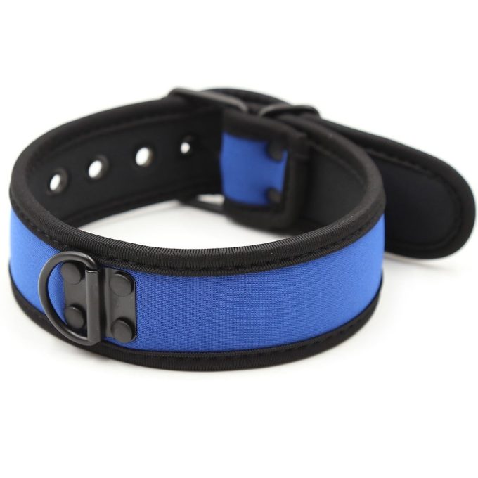 Banoch Lindo Collar Azul Neoprene halsband blauw neopreen puppy play 987101845 3