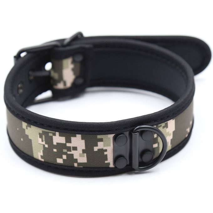 Banoch Lindo Collar Camuflaje Neoprene halsband camouflage neopreen puppy play 987101847 2