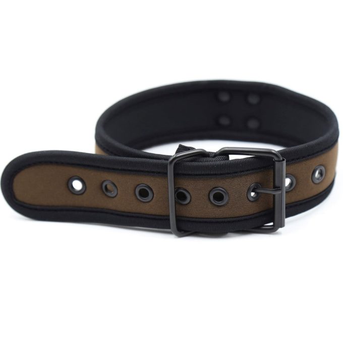 Banoch Lindo Collar Marrón Neoprene halsband bruin neopreen puppy play 987101846 4 Banoch Lindo Collar Marrón Neoprene halsband bruin neopreen puppy play 987101846 4