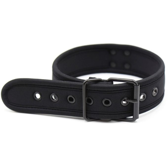 Banoch Lindo Collar Negro mesh Neoprene halsband zwart mesh neopreen puppy play 98710871 4