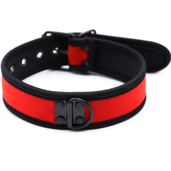 Banoch Lindo Collar Rojo Neoprene halsband rood neopreen puppy play 987101840