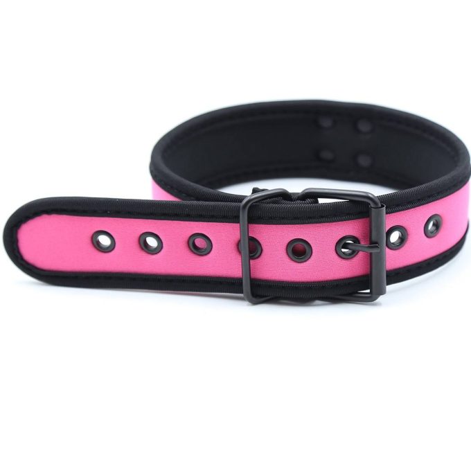 Banoch Lindo Collar Rosa Neoprene halsband roze neopreen puppy play 98710843 4 Banoch Lindo Collar Rosa Neoprene halsband roze neopreen puppy play 98710843 4