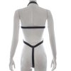 Banoch achterkant Bondage riemen body Harness black2 zwart pu leer harnas vrouw bdsm 987101756