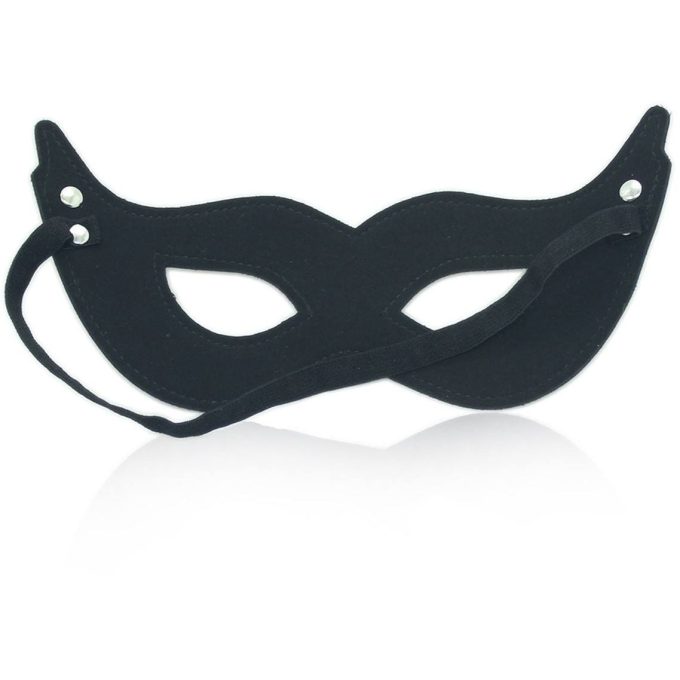 Banoch achterkant mask villain black masker van imitatieleer zwart 987101770