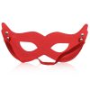 Banoch achterkant van mask villain red masker van imitatieleer rood 987101771
