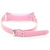 Banoch sluiting bitgag van imitatieleer roze 987191174 Banoch sluiting bitgag van imitatieleer roze 987191174