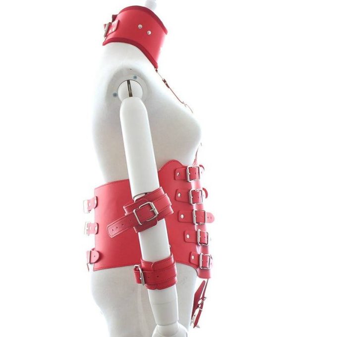 Banoch zijkant Collar Bondage body Harness Red6 rood pu leer vrouwen harnas bdsm 987101764 Banoch zijkant Collar Bondage body Harness Red6 rood pu leer vrouwen harnas bdsm 987101764