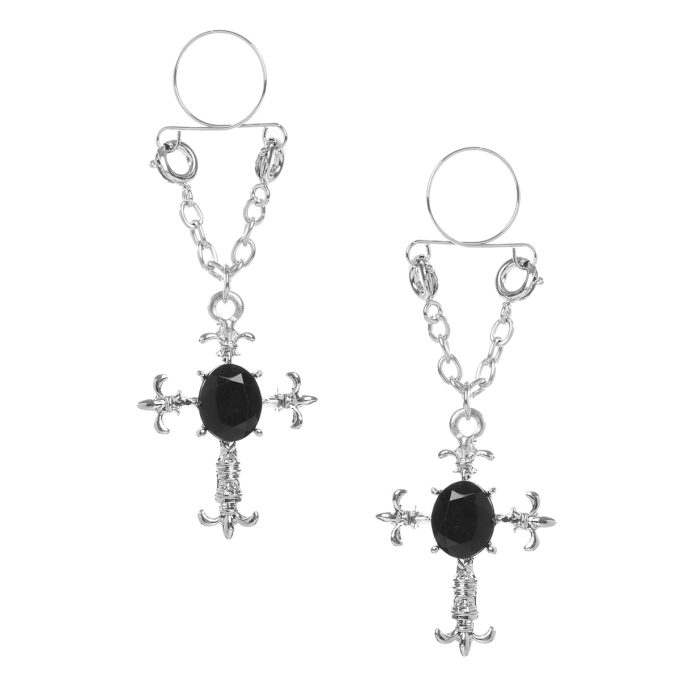 Pinch indiscrets nip Jewel tepelhanger Gothic Cross 987101737 Pinch indiscrets nip Jewel tepelhanger Gothic Cross 987101737