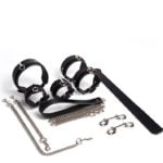 Banoch Hedonistic bauhaus Bondageset zwart leer 987101856