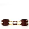 Banoch Hedonistic brede handboeien wijnrood bruin leer 987101858 6