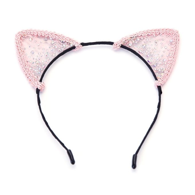 Banoch Kitty Play kattenoren glitter roze 987101924 4 Banoch Kitty Play kattenoren glitter roze 987101924 4